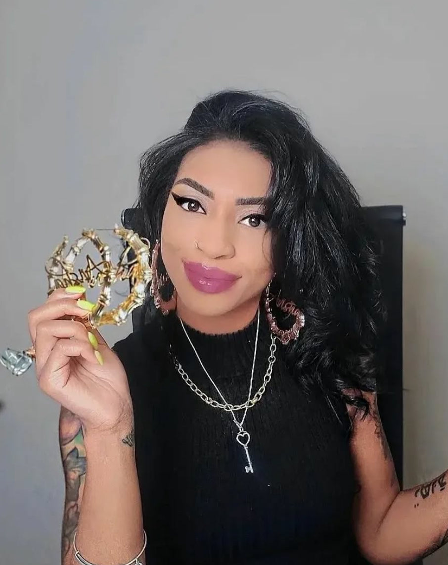 Classic Personalized Bamboo Earrings