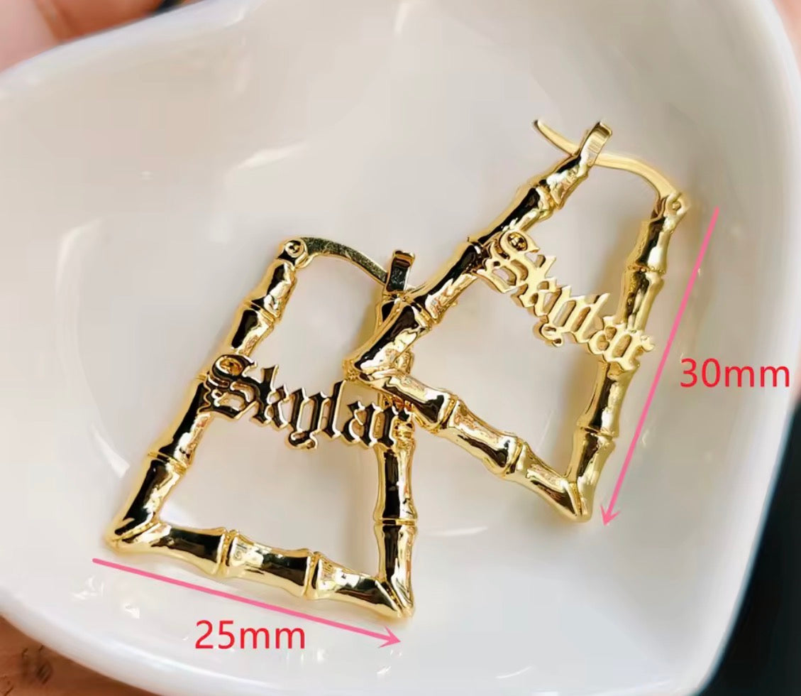 Mini Door knocker Earrings !